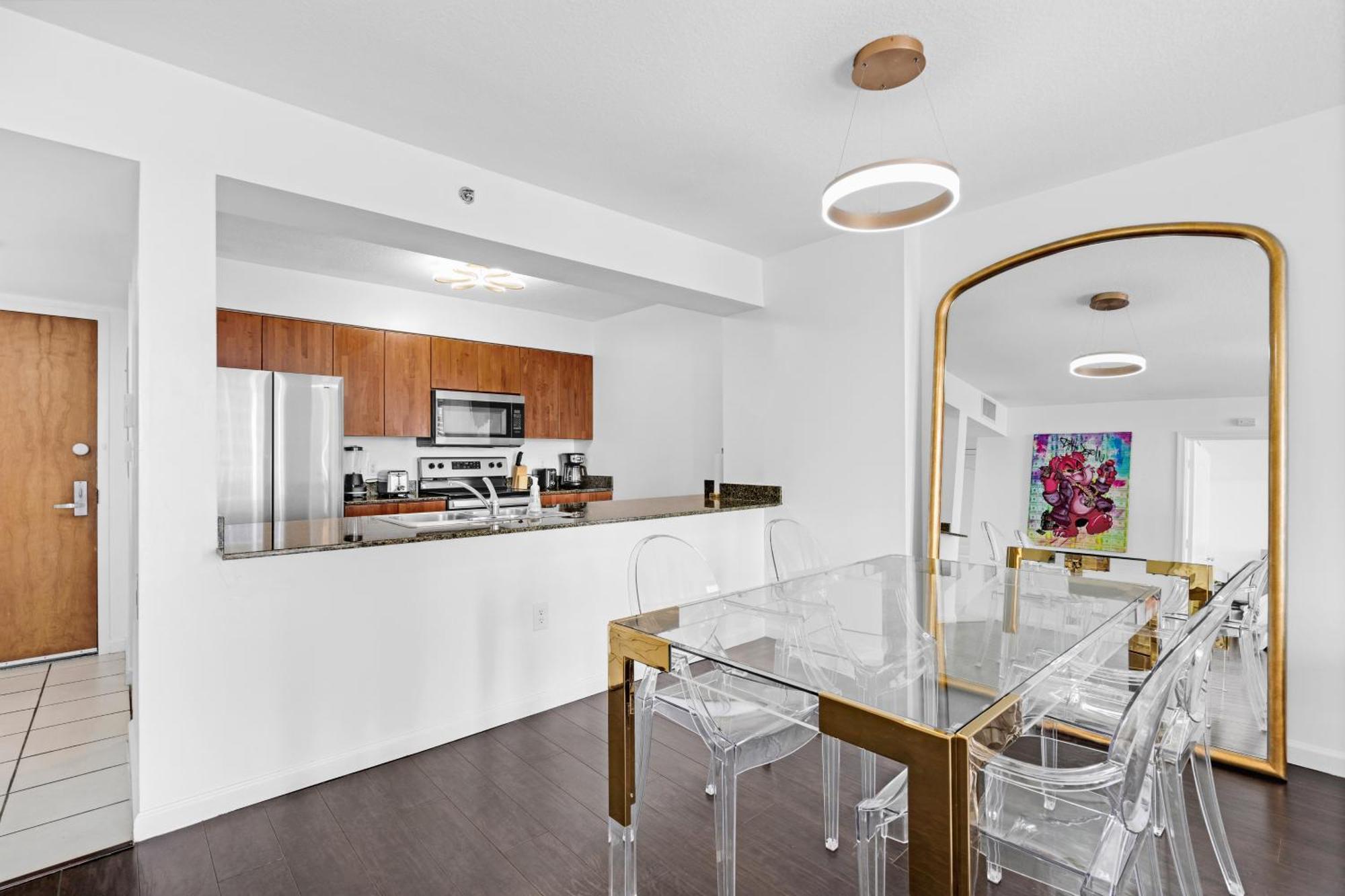 Gorgeous Apartment In Brickell Miami Dış mekan fotoğraf