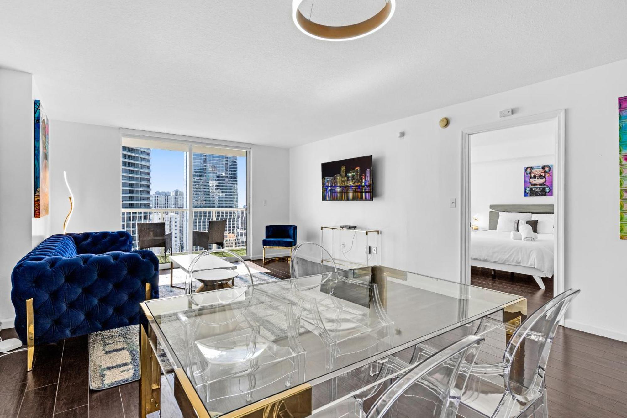 Gorgeous Apartment In Brickell Miami Dış mekan fotoğraf